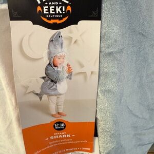 Infant Shark Costume - Gray
